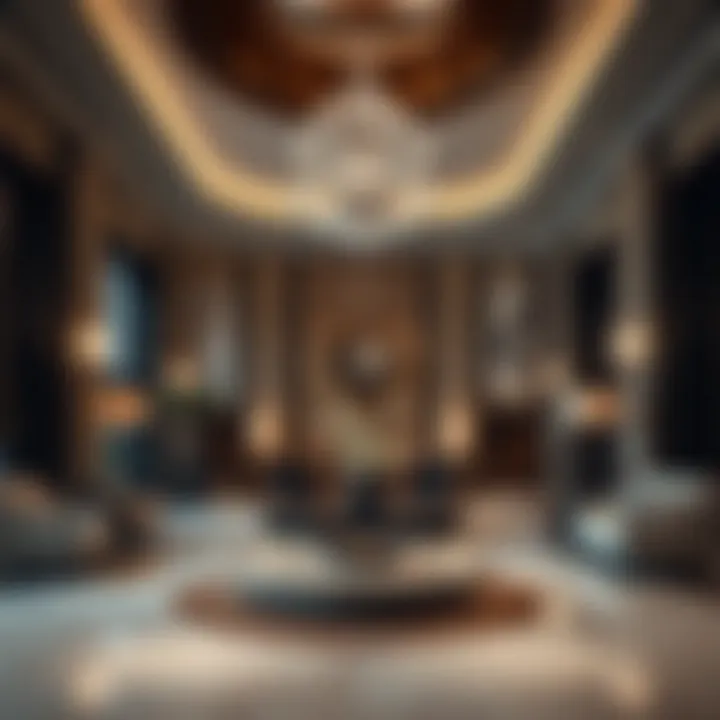 Elegant Lobby of the Dorchester Collection Luxurious lobby showcasing elegant design at the Dorchester Collection