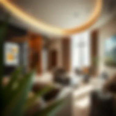 Luxury apartment interiors in Dubai