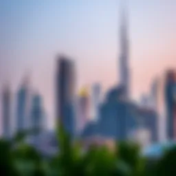 Stunning skyline of Dubai showcasing modern architecture