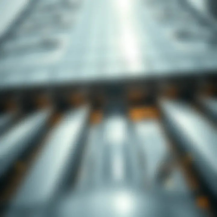 Close-up of the innovative façade of the Sea Tower