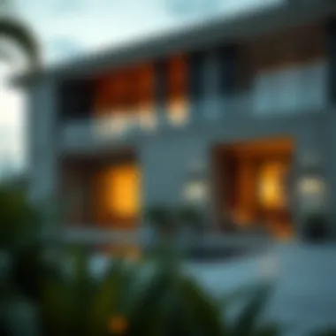 Luxurious villa exterior in South Shamka