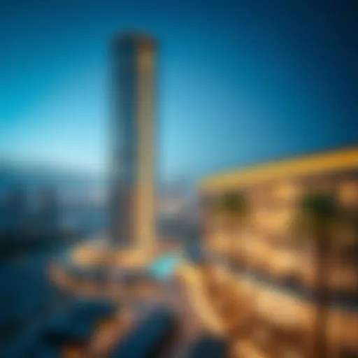 Exploring Wind Tower 1 in Jumeirah Lake Towers Introduction