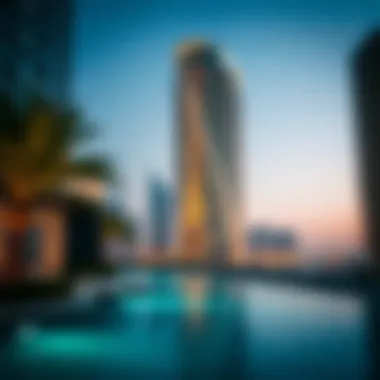 Exploring Wind Tower 1 in Jumeirah Lake Towers Summary
