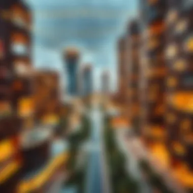 Aerial view of Expo City Valley showcasing innovative urban design