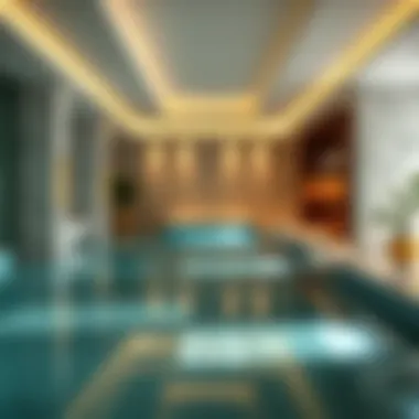 Serene Spa Facilities at Five Palm Jumeirah Luxurious spa area within the Five Palm Jumeirah Club designed for relaxation