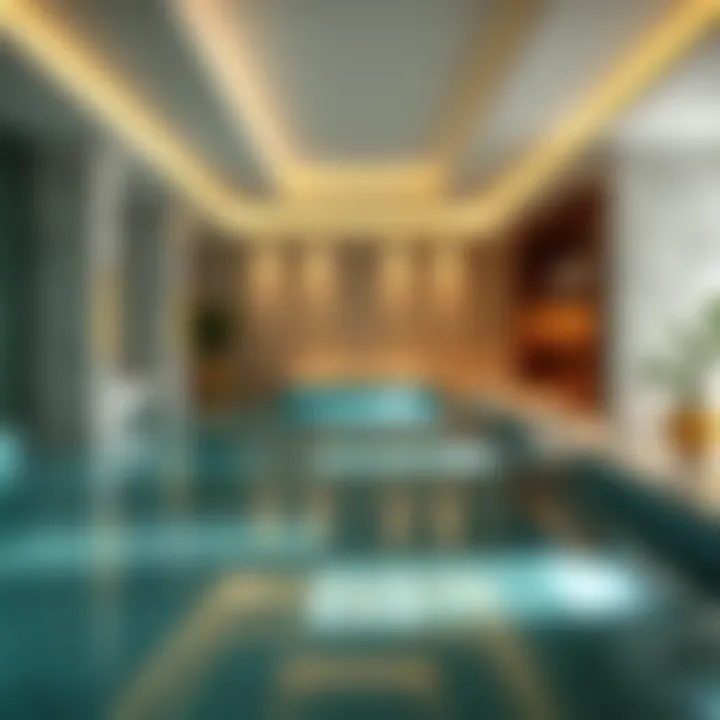 Serene Spa Facilities at Five Palm Jumeirah Luxurious spa area within the Five Palm Jumeirah Club designed for relaxation