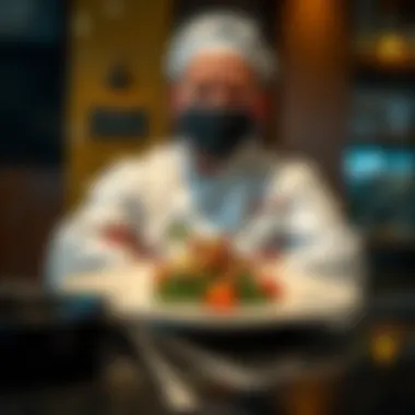 Signature Dish by a Celebrated Chef Signature dish of a renowned chef on display