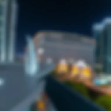 Graphic representation of the GCC countries and their connectivity