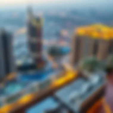 Breathtaking Views from Gold Crest Executive Tower Panoramic view from the balcony of Gold Crest Executive Tower