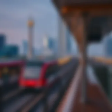 Dubai's Efficient Transport Network Dubai's efficient public transportation system