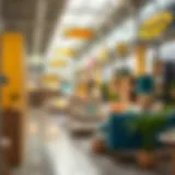 Explore the Interior of IKEA Dubai Interior view of IKEA Dubai showcasing furniture and decor