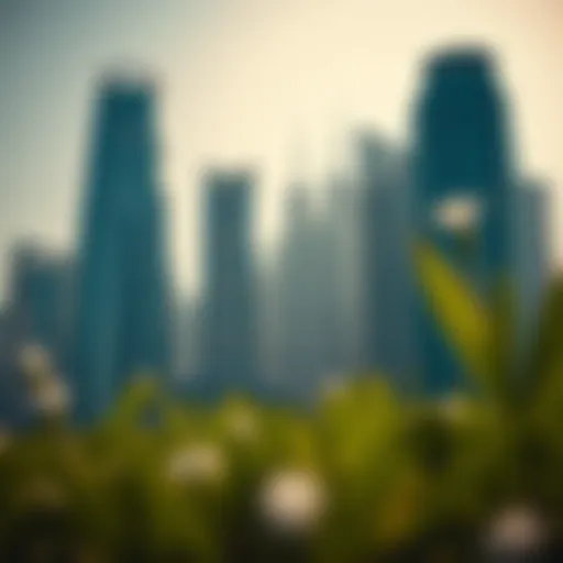 Luxury Skyscrapers in Dubai Luxury skyscrapers in Dubai skyline