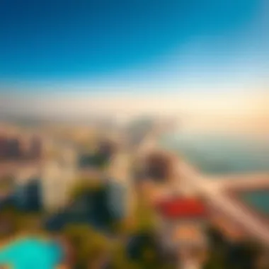 Scenic Aerial View of Jebel Ali Aerial view of Jebel Ali showcasing its scenic surroundings