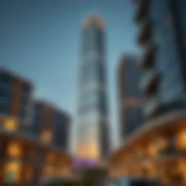 Platinum Tower in JLT Cluster I Stunning view of Platinum Tower surrounded by modern architecture