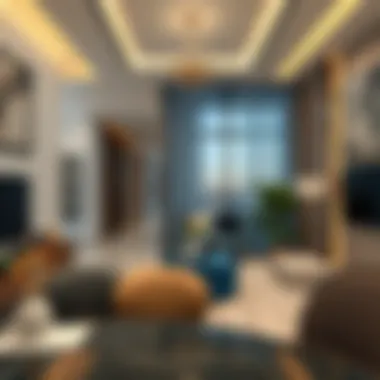 Interior Layout of La Rosa Unit Interior layout of a La Rosa unit highlighting spacious design