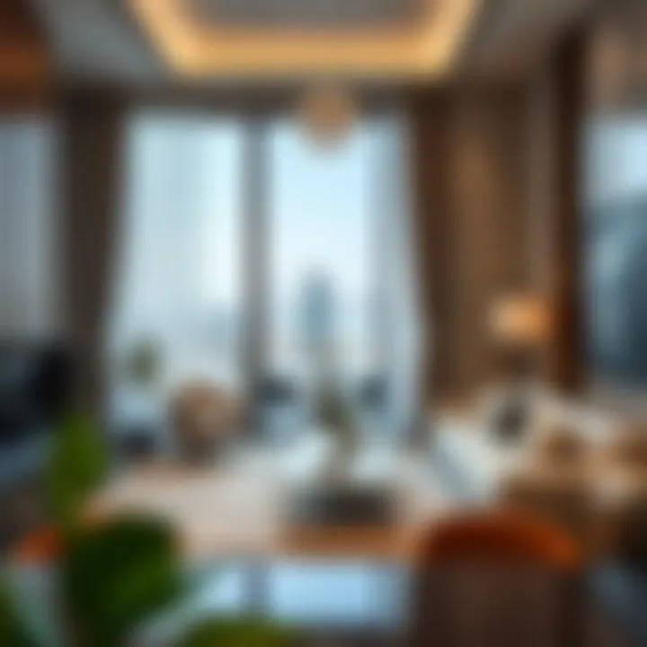 Luxury Apartment in Lake View A close-up of a luxurious apartment in Lake View, showcasing modern interiors and elegant design.