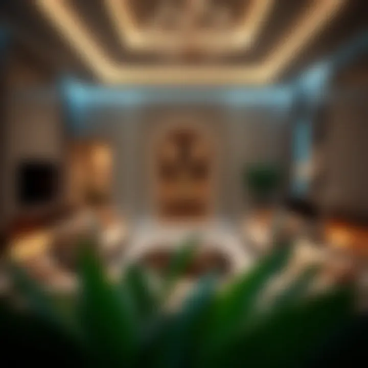 Luxurious Living Room Interior Luxurious living room interior design of a Lime Gardens residence