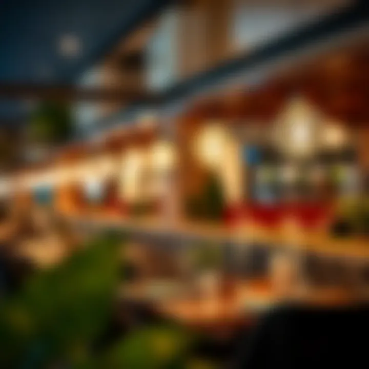 Local dining options in Jebel Ali highlighting diverse cuisines