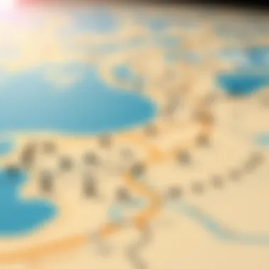 Map of Mazaya locations in Dubai illustrating strategic positioning