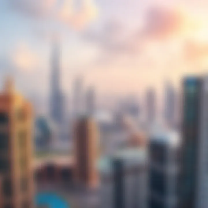 Dubai's Architectural Marvels A breathtaking skyline view of Dubai showcasing modern architecture