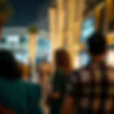 Community events taking place at Moza Plaza, enhancing social connections.