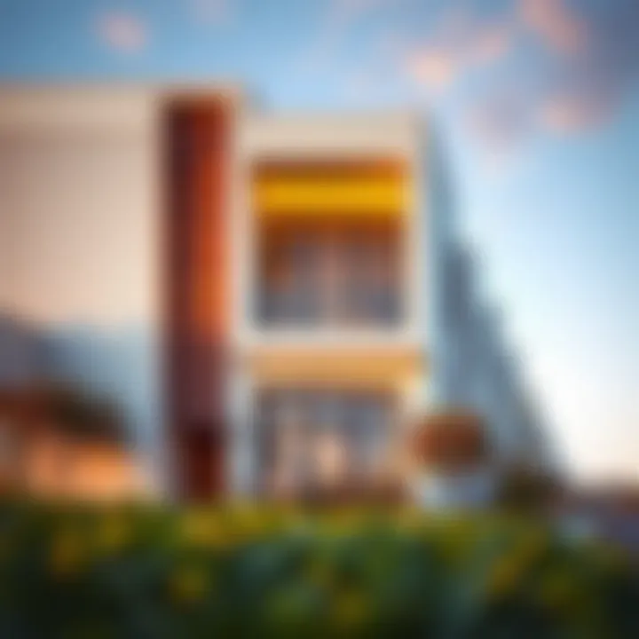Architectural design features of Mudon Arabella