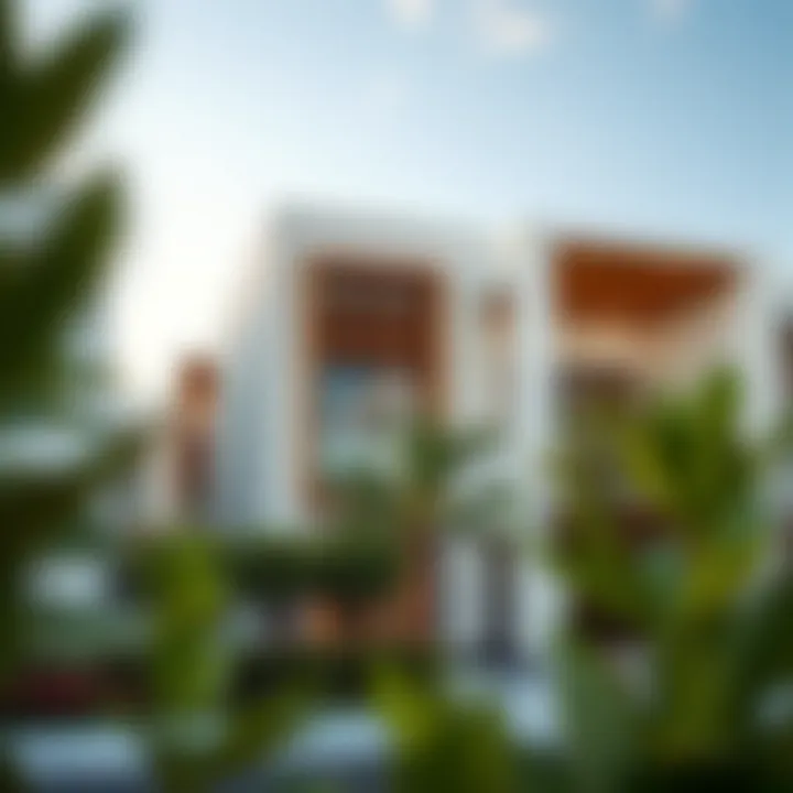Exterior view of Mudon Arabella townhouses