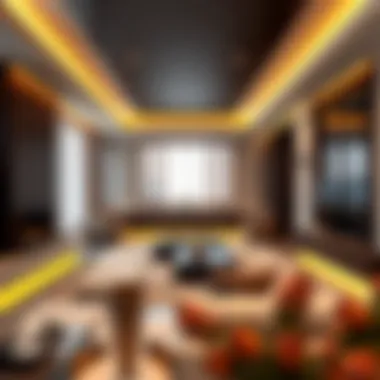Spacious interior of a Nara Townhouse highlighting luxury finishes