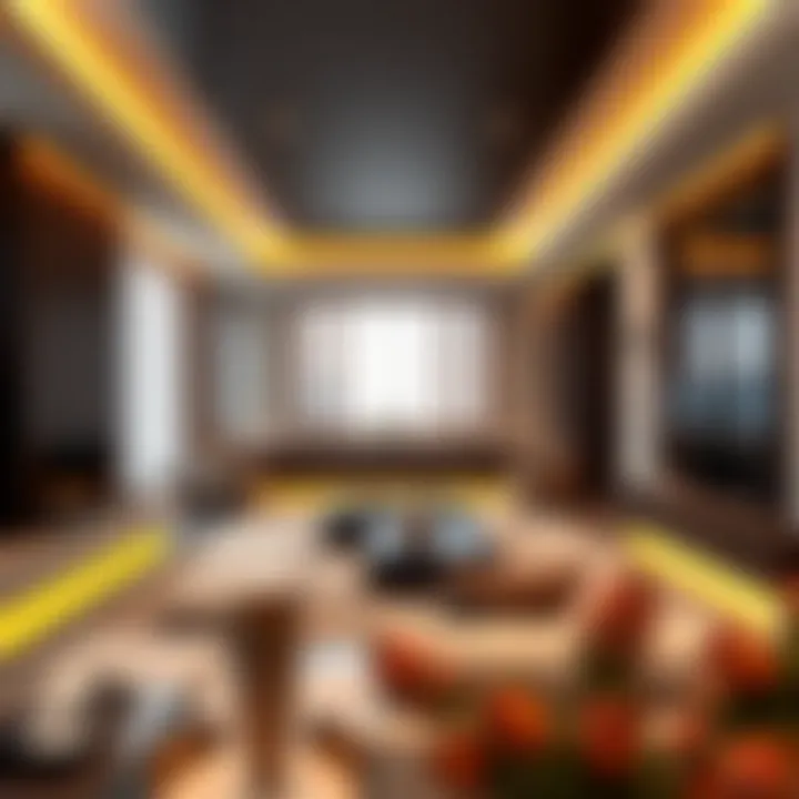 Spacious interior of a Nara Townhouse highlighting luxury finishes