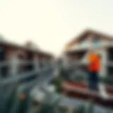 Sustainable architecture of Masdar City showcasing green technology