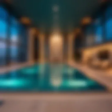 Luxury Amenities at Nesto Ajman One Tower Amenities available at Nesto Ajman One Tower including pool and gym