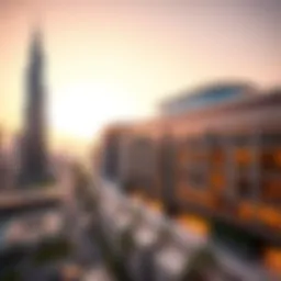 Aerial view of Omniyat Offices showcasing modern architectural design