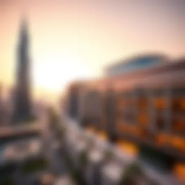 Modern Architectural Design of Omniyat Offices Aerial view of Omniyat Offices showcasing modern architectural design