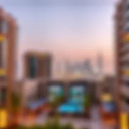 View of Park Heights Square skyline