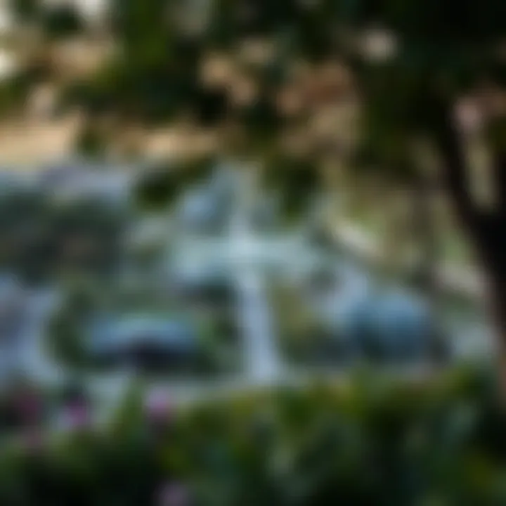 Urban Integration of Green Spaces in Parkside Hills A panoramic view of Parkside Hills highlighting the integration of parks within urban development