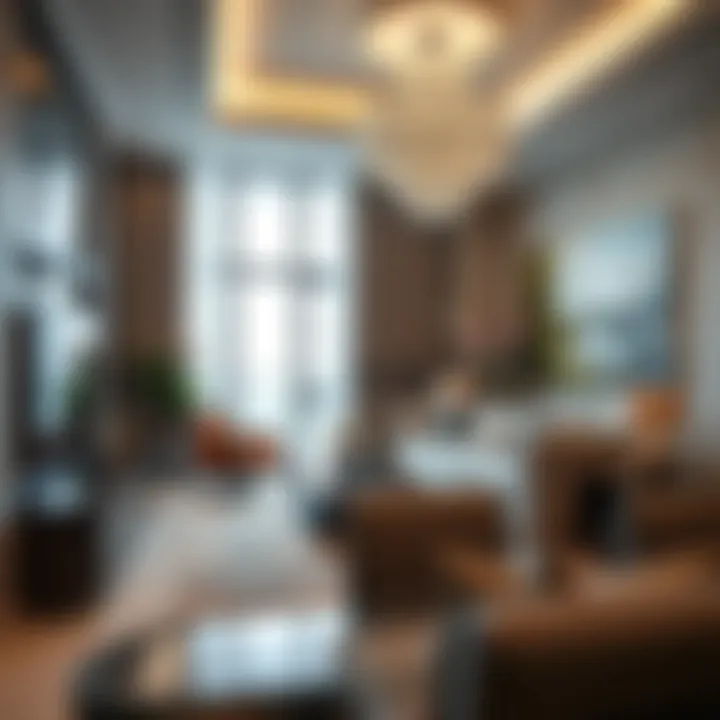 Luxurious Interiors of Pointe Dubai Residences Interior design of a luxury apartment in Pointe Dubai