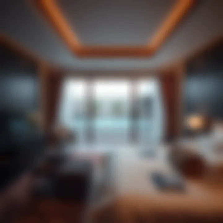 Elegant Hotel Room with Direct Access to Private Pool Elegant hotel room with direct access to private pool