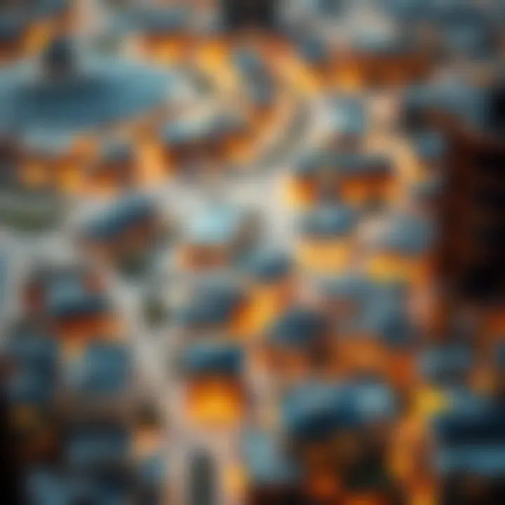 Emerging Neighborhoods in Dubai Map highlighting emerging neighborhoods in Dubai