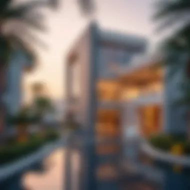 Modern Residential Architecture in Dubai Luxurious residential property reflecting modern architecture