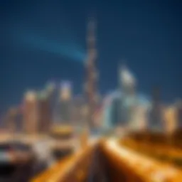 A modern skyline representing Dubai's real estate market