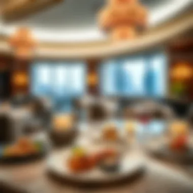 Gourmet dining experience at The Ritz-Carlton, DIFC