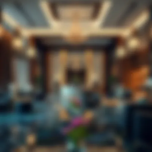 Elegant lobby of The Ritz-Carlton, DIFC showcasing luxury design