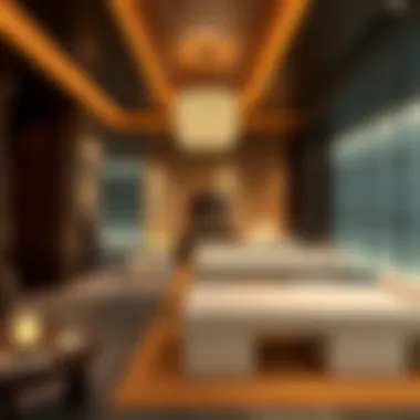 Serene wellness spa at The Ritz-Carlton, DIFC