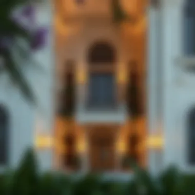 Architectural Elegance of Royal Regency Elegant architectural design of a Royal Regency holiday home