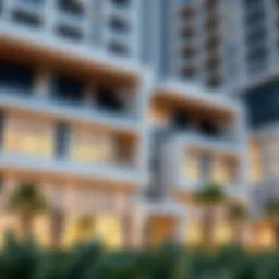 Stunning architectural facade of Rukan Lofts showcasing modern design