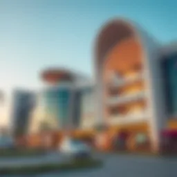 Architectural marvel of Salt Al Khawaneej Walk showcasing modern design