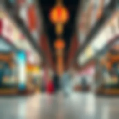 Vibrant Cultural Scene at Salt Al Khawaneej Walk Vibrant cultural scene at Salt Al Khawaneej Walk with artistic displays