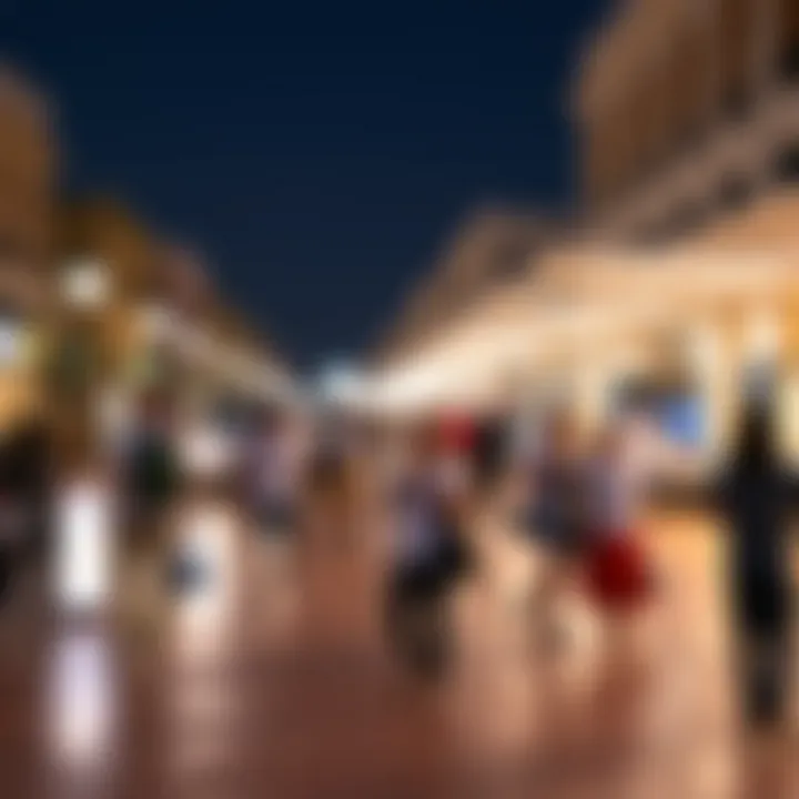 Visitor Experiences at Salt Al Khawaneej Walk Visitor experiences captured in the lively atmosphere of Salt Al Khawaneej Walk