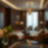 Luxurious living room of Savoy Suites