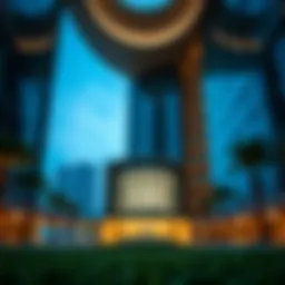 Stunning architectural view of SBK Al Bahri Gate 2 showcasing its modern design